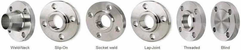 Flange types