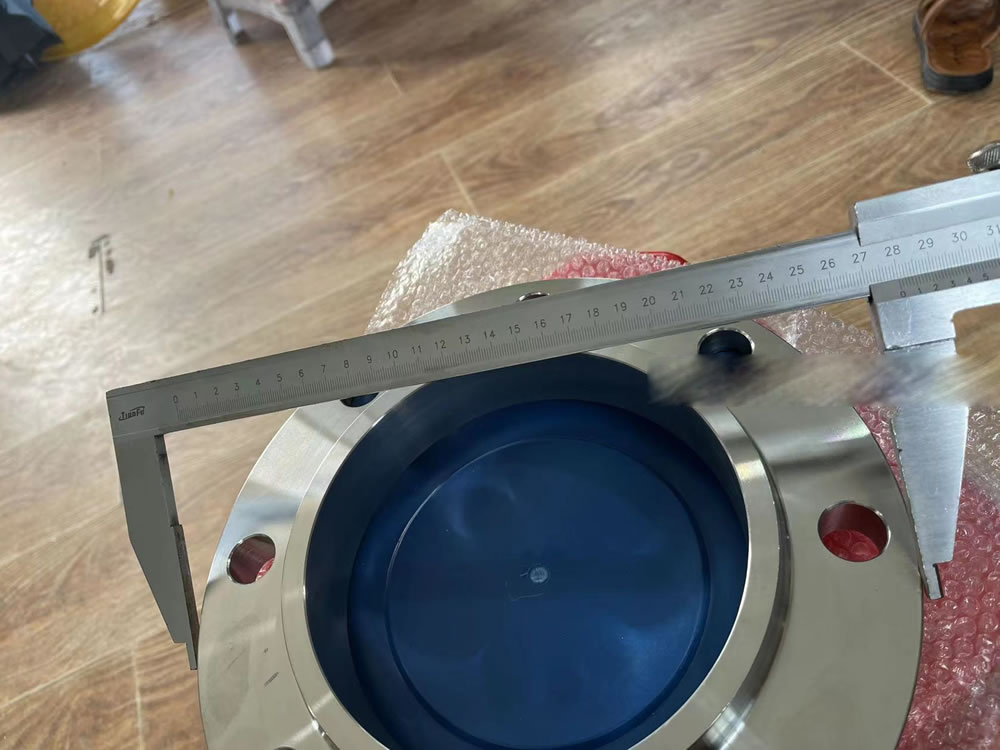 Flange size inspection