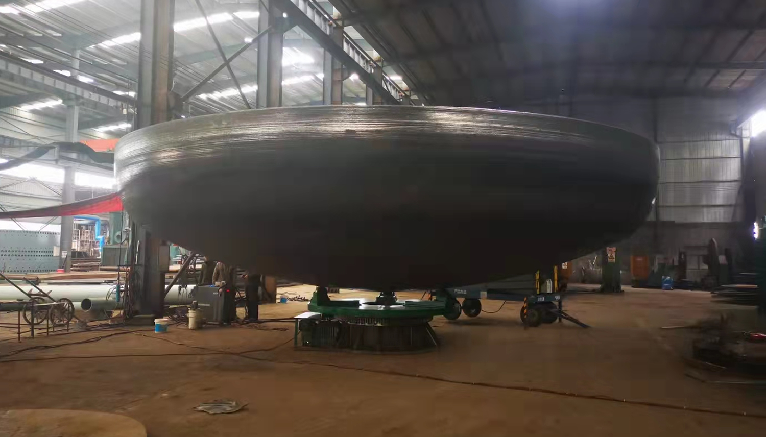 直径6米的大尺寸管帽